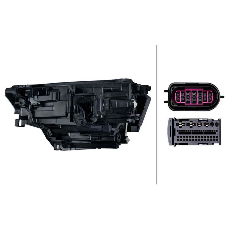 Hella Headlight Headlamp LED Right 1EX 016 263-521