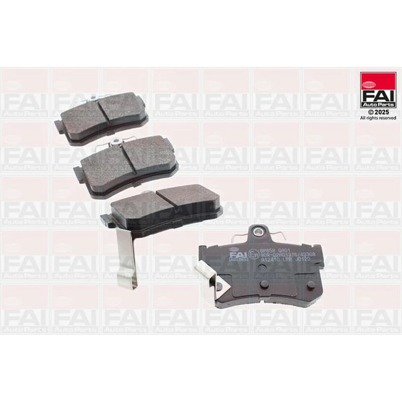 FAI Rear Brake Pad Set BP658