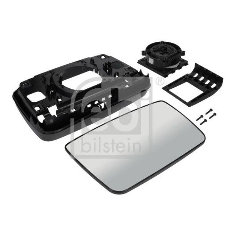 Febi Driver Cab Exterior Mirror Wide 101mm Thick 1004123