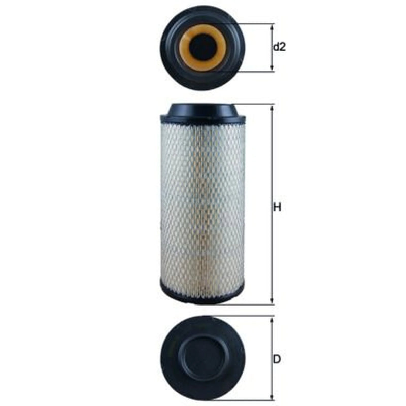 Mahle Engine Air Filter LX 1687