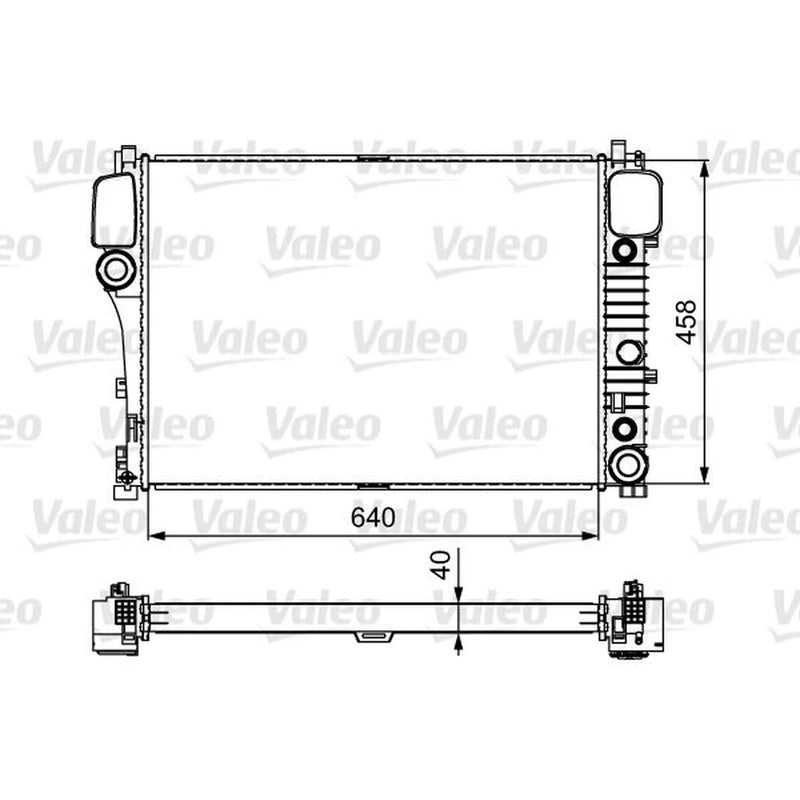 Valeo Engine Radiator 735299