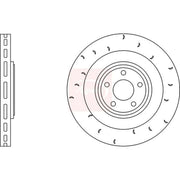 Apec 2 x Rear / Brake Discs DSK2912