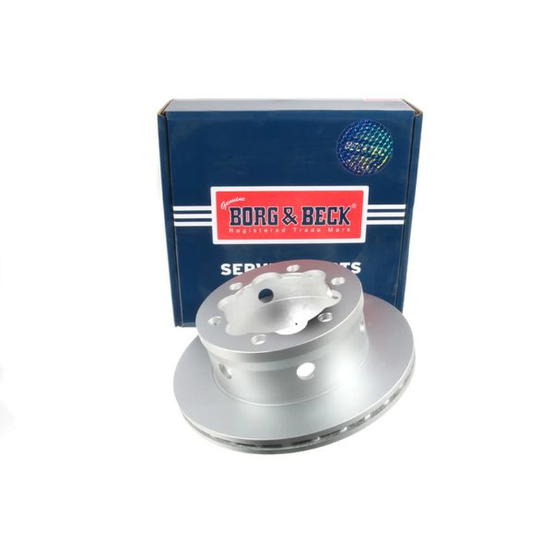 Borg & Beck 2 x Vented Rear Brake Discs BBD5725S-x2