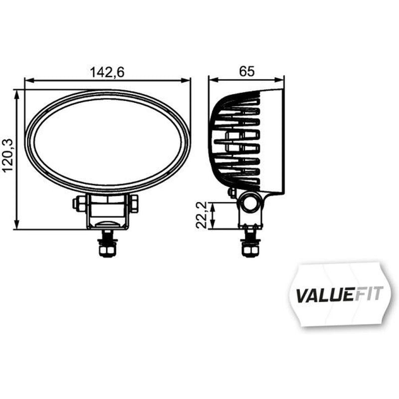 Hella Worklight High 1GA 357 001-001