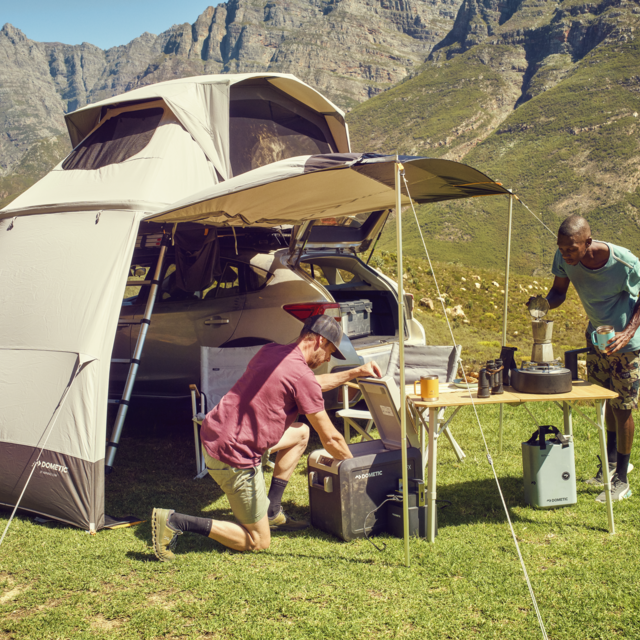 Dometic TRT 140 AIR Rooftop Tent Awning Tall - Dometic - Van Life Living