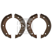 Febi Parking Brake Shoe Set Rear 04446