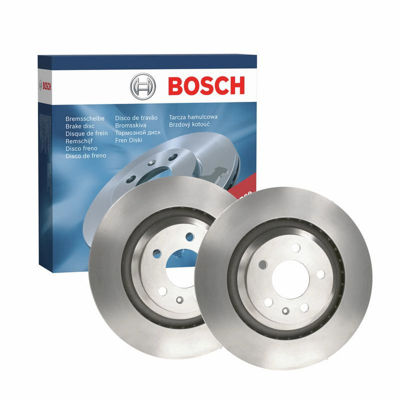 Bosch 2 x Vented Rear Brake Discs 0986479457-x2