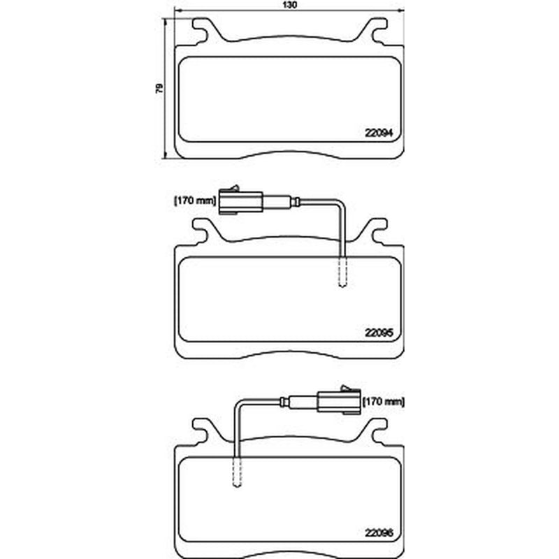 DON Front Brake Pad Set PCP2092