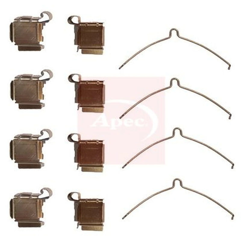 Apec Brake Pad Accessory Fitting Kit Front KIT1059