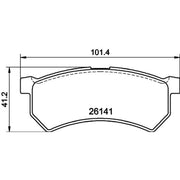 Mintex Brake Pad Set MDB4162