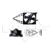 NRF Engine Cooling Fan 47020
