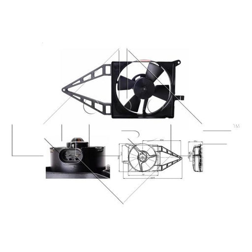 NRF Engine Cooling Fan 47020
