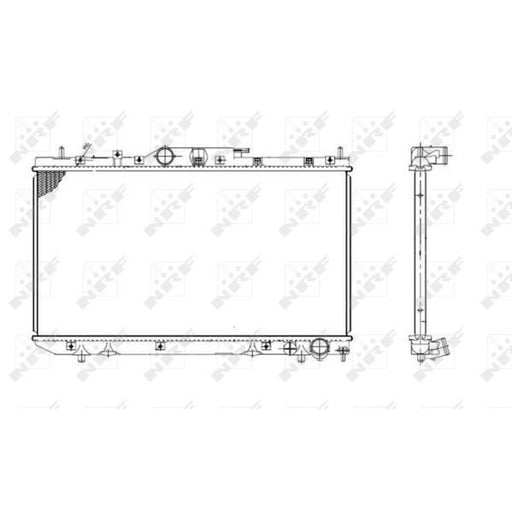 NRF Engine Radiator 53420