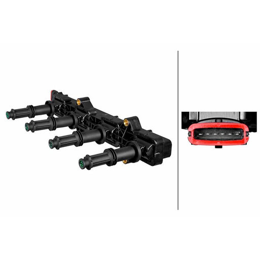 Hella Ignition Coil Pack 5DA 358 290-391