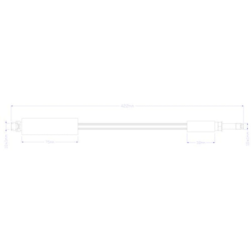 Juratek Brake Hydraulic Hose Line Right JBH1468