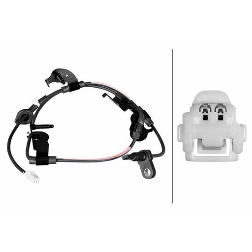 Hella ABS Wheel Speed Sensor Rear 6PU 358 217-531