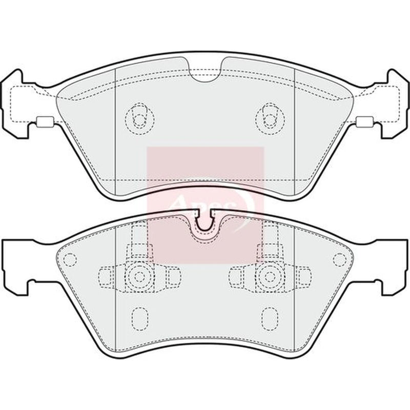 Apec Front Brake Pad Set PAD1441