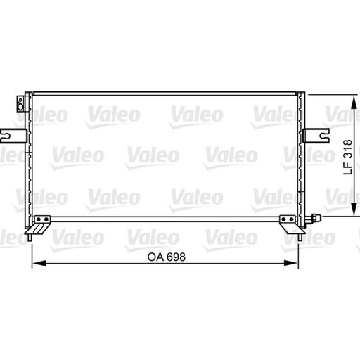 Valeo Air Conditioning Condenser 814304