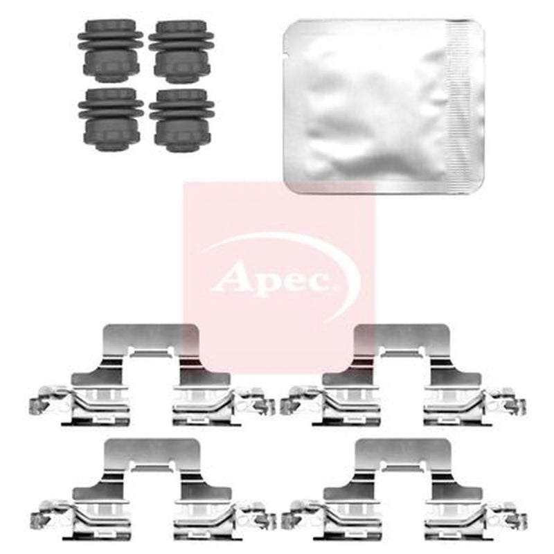 Apec Brake Pad Accessory Fitting Kit Rear KIT1603