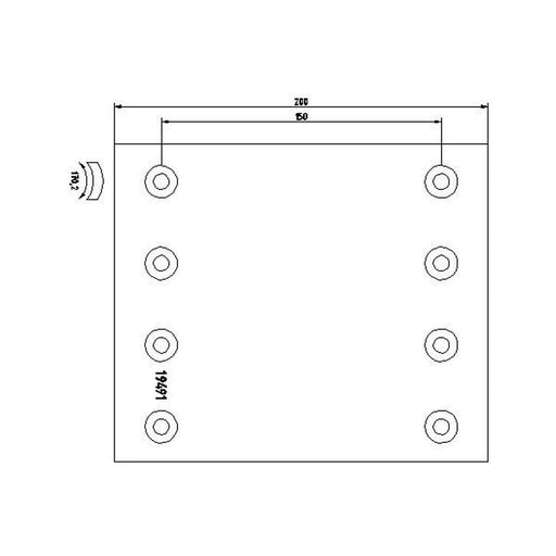 DON Don Cv Brake Lining Set SJ34351S7340