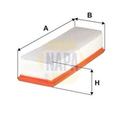 NAPA Engine Air Filter NFA1285