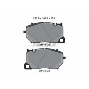 Textar Front Brake Pad Set 2616001