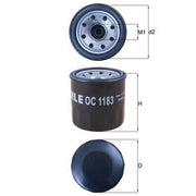 Mahle Engine Oil Filter OC 1183