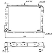 NRF Engine Radiator 503962
