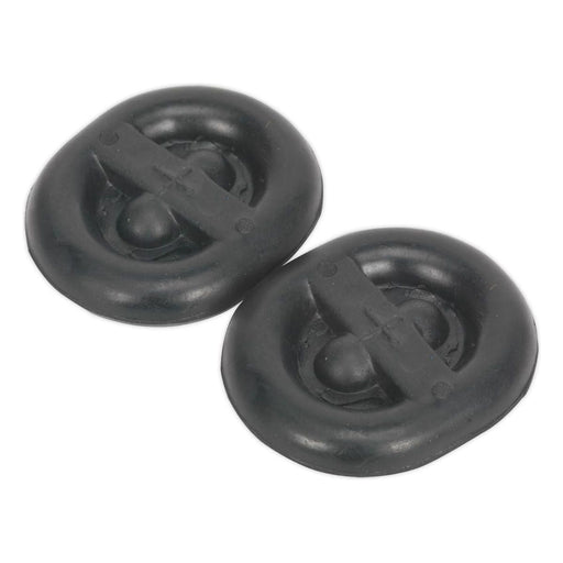 Sealey Exhaust Mounting Rubbers L62 x D54 x H13.5 (Pack of 2) EX03 Sealey  - Town Parts