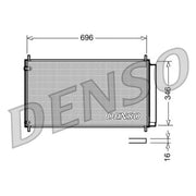 Denso Air Conditioning Condenser fits Toyota Auris 2006-2012
