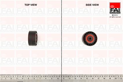 Fai T1161 Deflection Pulley/Guide Pulley, timing belt