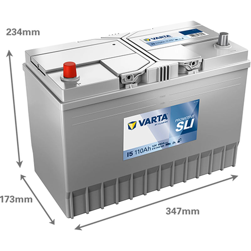 Varta Battery 12V 110Ah 680A 610048068K182