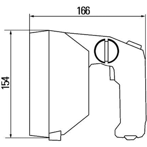 Hella Search Lamp MG12 1H5 1H5 998 502-002 500253050 1H5 998 502-002