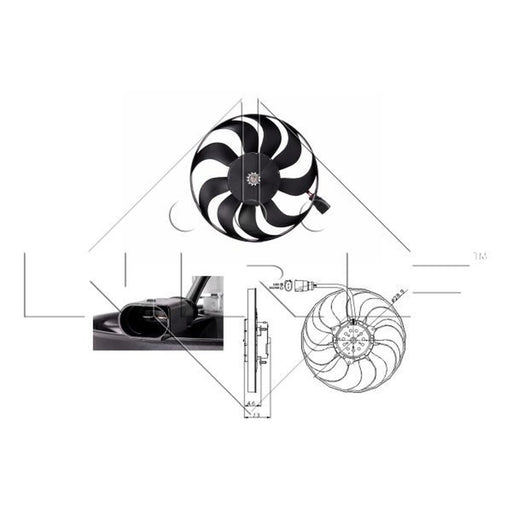 NRF Engine Cooling Fan 47381