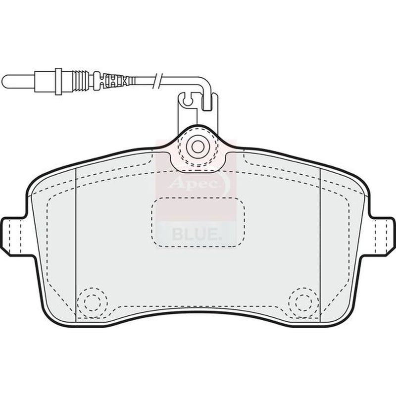 Apec Front Brake Pad Set PD3105