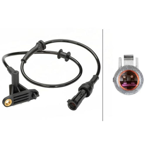 Hella ABS Wheel Speed Sensor Rear 6PU 230 040-571