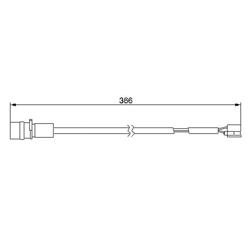 Bosch Brake Pad Wear Sensor Rear 1 987 474 986