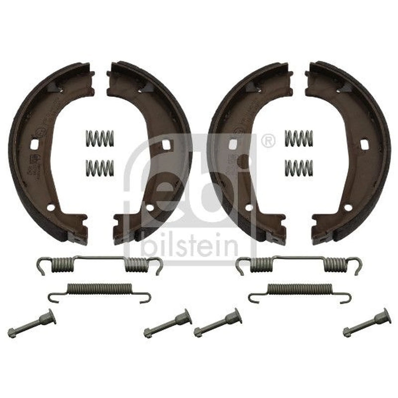 Febi Parking Brake Shoe Set Rear 31045