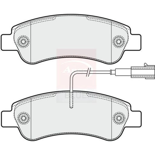 Apec Rear Brake Pad Set PD3381