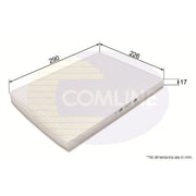 Comline Cabin Air Filter (Pollen Filter) EKF143