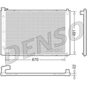 Denso Engine Radiator DRM51011