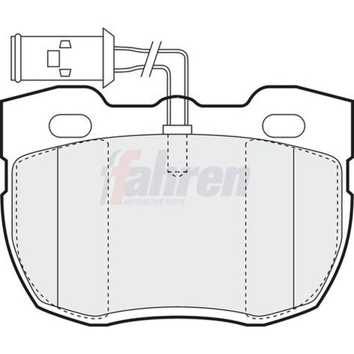 Fahren Front Brake Pad Set FBP3417