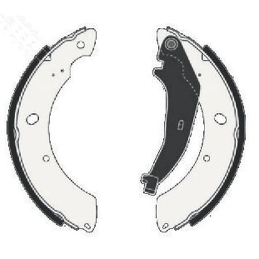 Mintex Brake Shoe Set Axle Kit MFR775