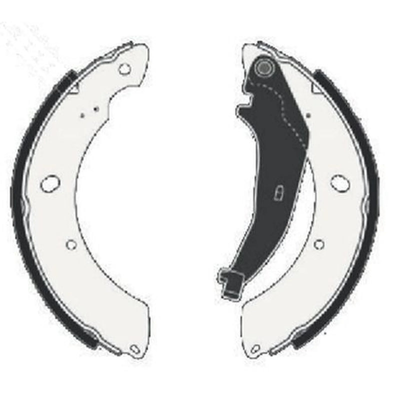 Textar Brake Shoe Set Axle Kit 91086700