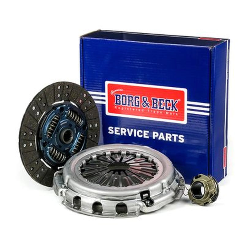 Borg & Beck Clutch Kit Set 3pc 263mm HK2155