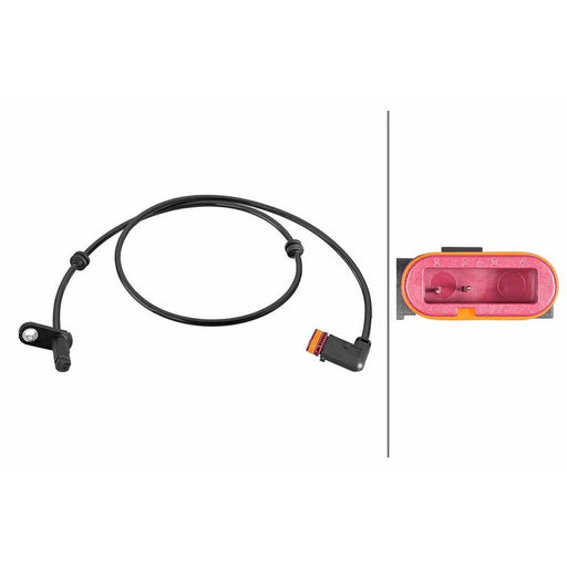 Hella ABS Wheel Speed Sensor Rear 6PU 358 216-741