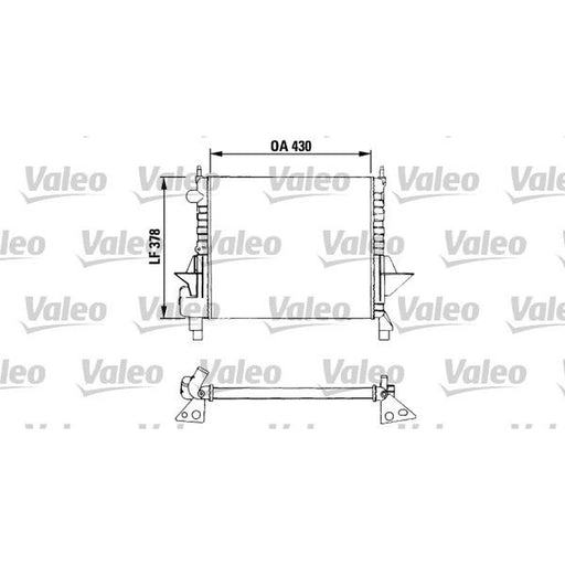 Valeo Engine Radiator 730633