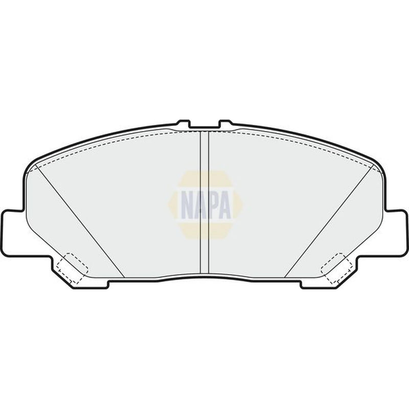 NAPA Front Brake Pad Set NBP1752