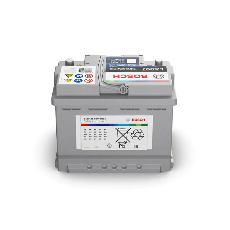 Bosch Batteries LA007 Bosch LA - AGM Battery 0 092 LA0 070