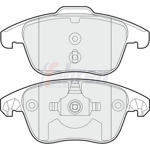 Fahren Front Brake Pad Set FBP3215